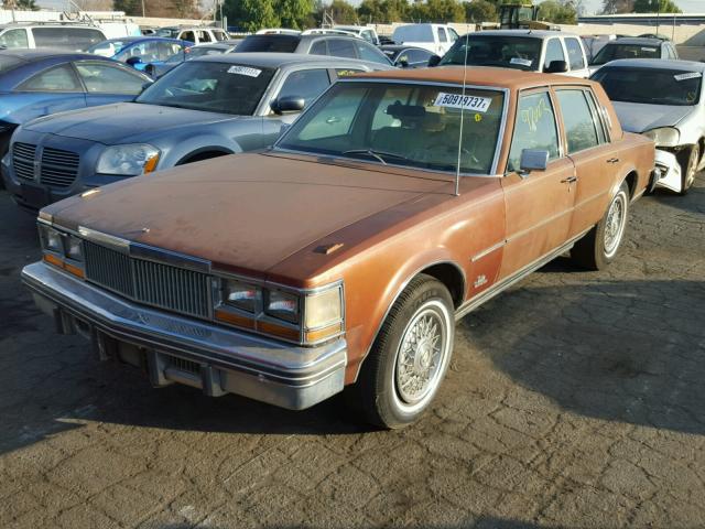 6S69B8Q471126 - 1978 CADILLAC SEVILLE BROWN photo 2