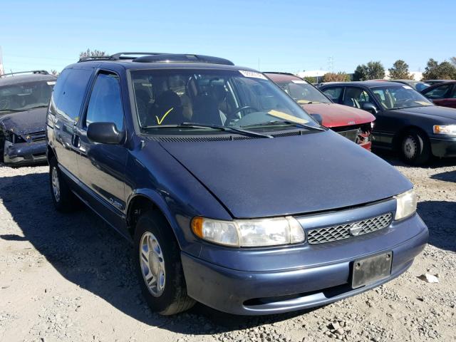 4N2DN1114VD830655 - 1997 NISSAN QUEST XE BLUE photo 1