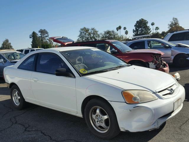 1HGEM22562L105868 - 2002 HONDA CIVIC LX WHITE photo 1