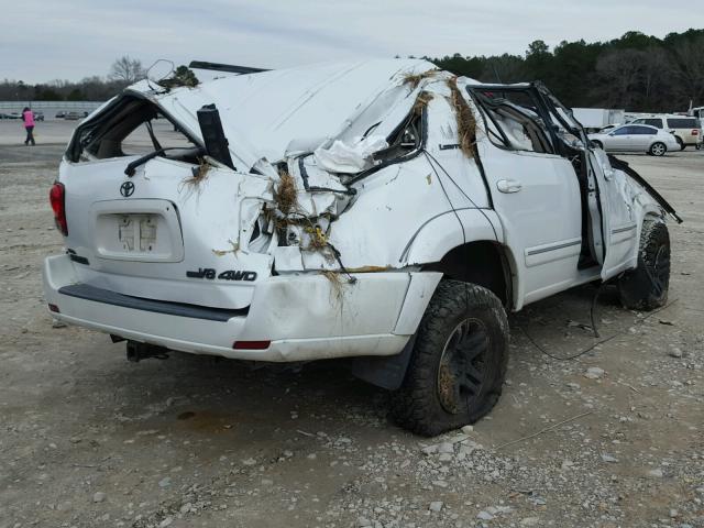 5TDBT48AX6S257936 - 2006 TOYOTA SEQUOIA LI WHITE photo 4