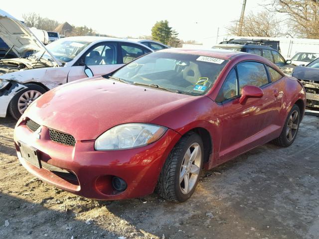 4A3AK24F98E008800 - 2008 MITSUBISHI ECLIPSE GS BURGUNDY photo 2