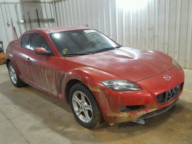 JM1FE17N840137535 - 2004 MAZDA RX8 RED photo 9