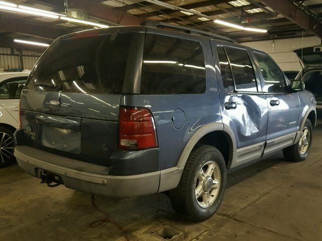 1FMDU73E92ZC18549 - 2002 FORD EXPLORER X BLUE photo 4