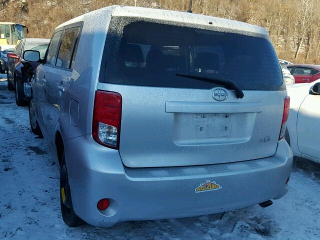JTLZE4FE0B1119171 - 2011 TOYOTA SCION XB 银色 照片 3