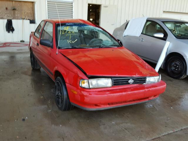 1N4EB32A1NC761199 - 1992 NISSAN SENTRA RED photo 1