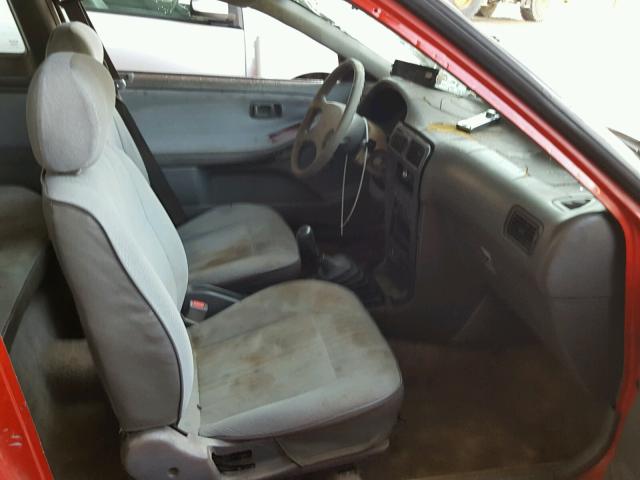 1N4EB32A1NC761199 - 1992 NISSAN SENTRA RED photo 5