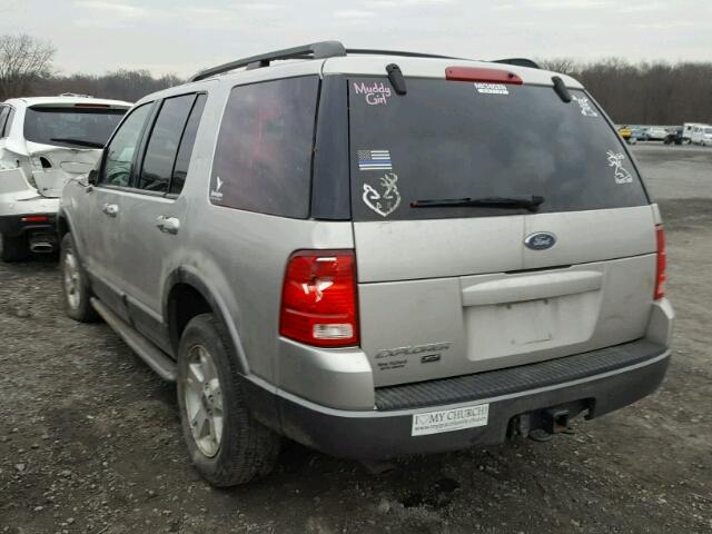 1FMZU73K63UC31141 - 2003 FORD EXPLORER X GRAY photo 3