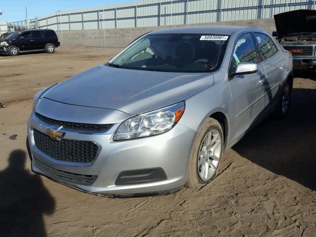 1G11C5SL4FU122385 - 2015 CHEVROLET MALIBU 1LT 银色 照片 2