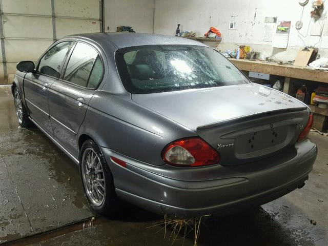 SAJEA53D23XD10620 - 2003 JAGUAR X-TYPE SPO GRAY photo 3