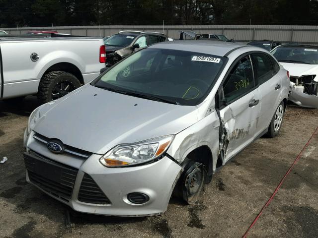 1FADP3E21EL387257 - 2014 FORD FOCUS S SILVER photo 2