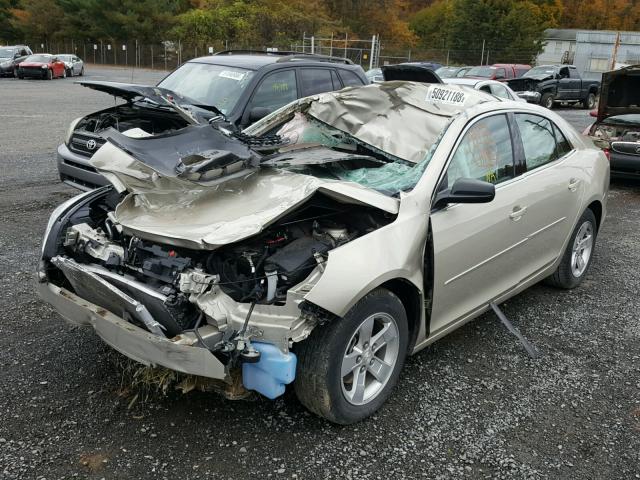 1G11B5SA3GF121560 - 2016 CHEVROLET MALIBU LIM 棕色 照片 2