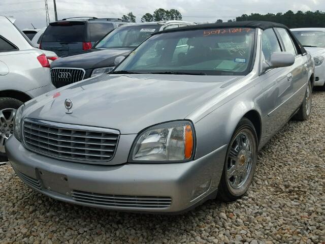 1G6KD54Y45U120882 - 2005 CADILLAC DEVILLE GRAY photo 2