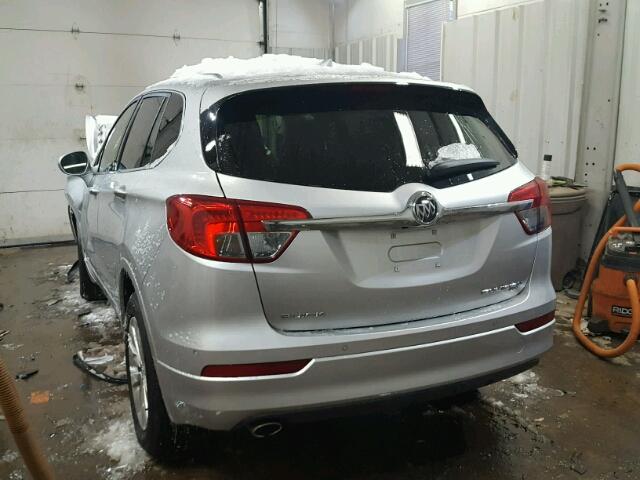 LRBFXDSA7HD221598 - 2017 BUICK ENVISION E SILVER photo 3