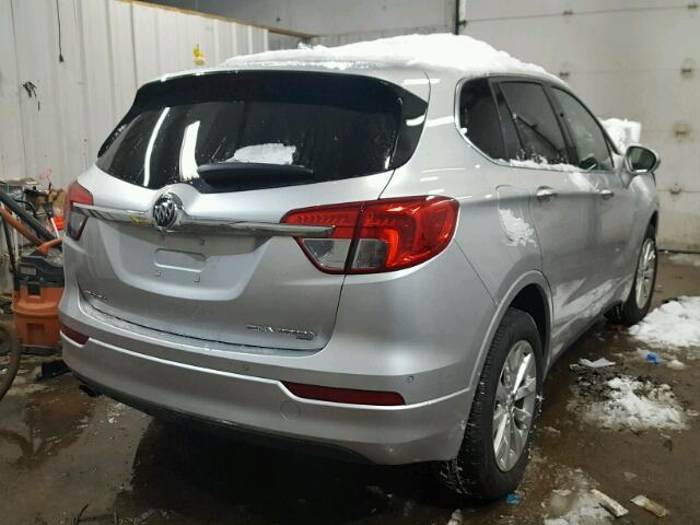 LRBFXDSA7HD221598 - 2017 BUICK ENVISION E SILVER photo 4