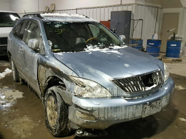 2T2HA31U96C107223 - 2006 LEXUS RX 330 BLUE photo 1