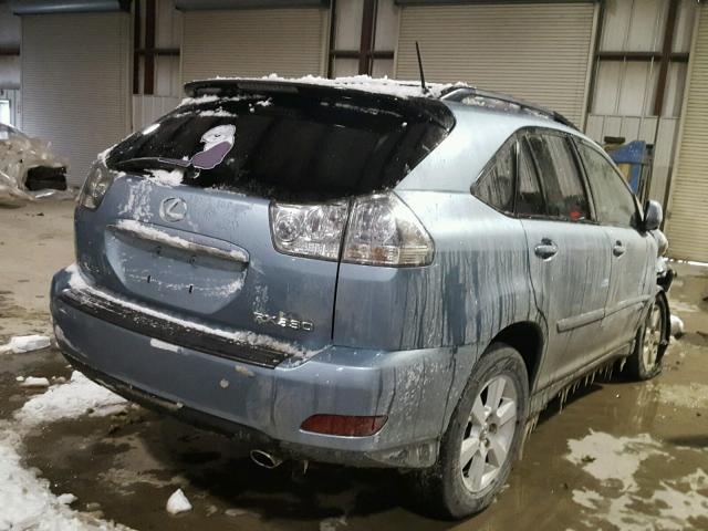 2T2HA31U96C107223 - 2006 LEXUS RX 330 BLUE photo 4