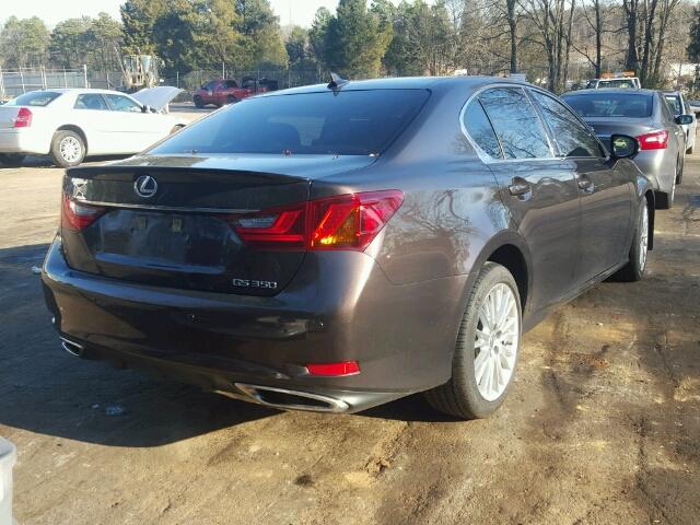 JTHBE1BL8D5004120 - 2013 LEXUS GS 350 GRAY photo 4