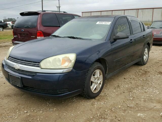 1G1ZT54884F222017 - 2004 CHEVROLET MALIBU LS BLUE photo 2