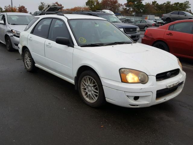 JF1GG65574G817955 - 2004 SUBARU IMPREZA TS WHITE photo 1