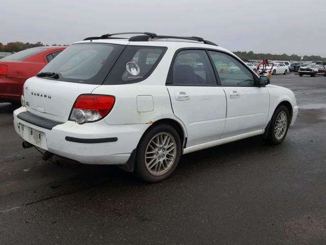 JF1GG65574G817955 - 2004 SUBARU IMPREZA TS WHITE photo 4