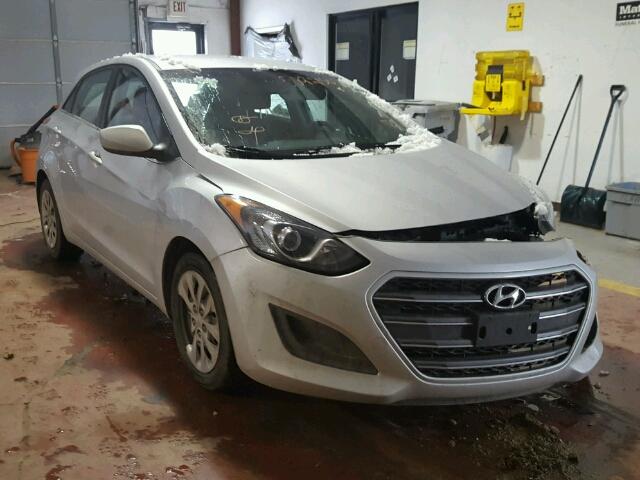 KMHD35LHXHU352123 - 2017 HYUNDAI ELANTRA GT SILVER photo 1