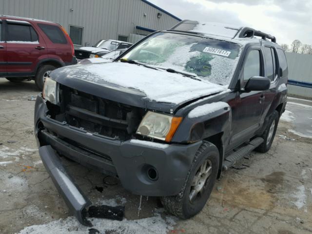 5N1AN08W27C504276 - 2007 NISSAN XTERRA OFF BLACK photo 2