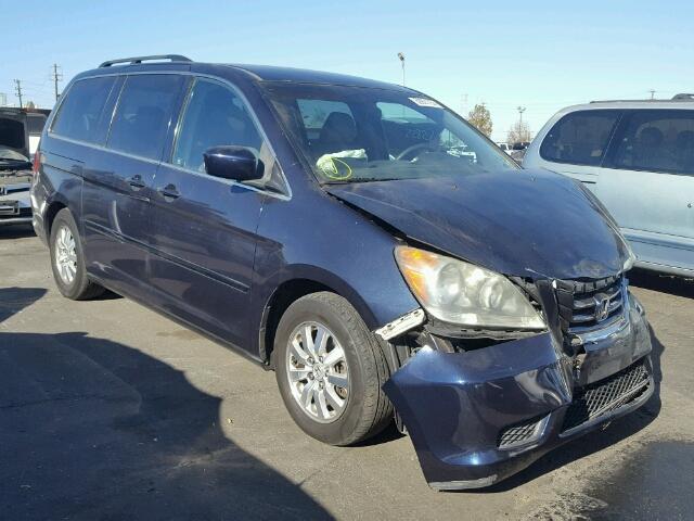 5FNRL38498B017867 - 2008 HONDA ODYSSEY EX BLUE photo 1