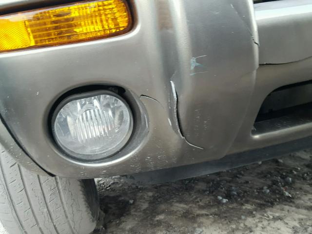 1J8GL58KX3W628957 - 2003 JEEP LIBERTY LI GOLD photo 9