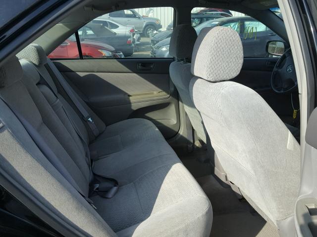 4T1BE32K93U145198 - 2003 TOYOTA CAMRY LE შავი ფოტო 6