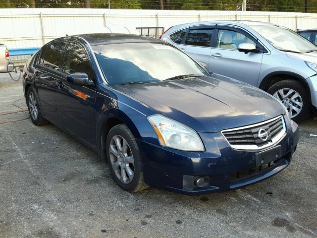 1N4BA41E27C850931 - 2007 NISSAN MAXIMA SE BLUE photo 1