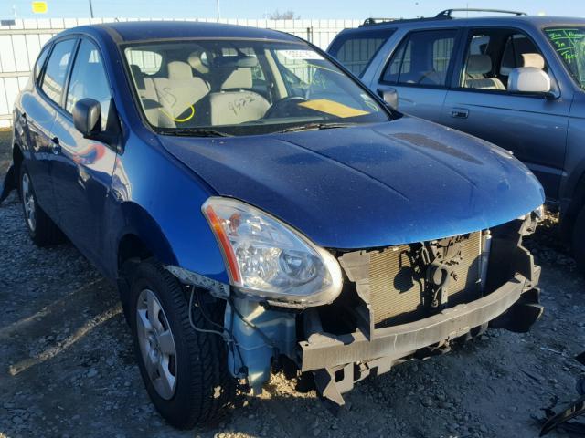 JN8AS58V38W146627 - 2008 NISSAN ROGUE S BLUE photo 1