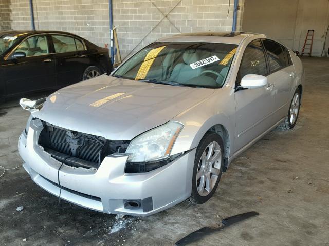 1N4BA41E97C810510 - 2007 NISSAN MAXIMA SE SILVER photo 2