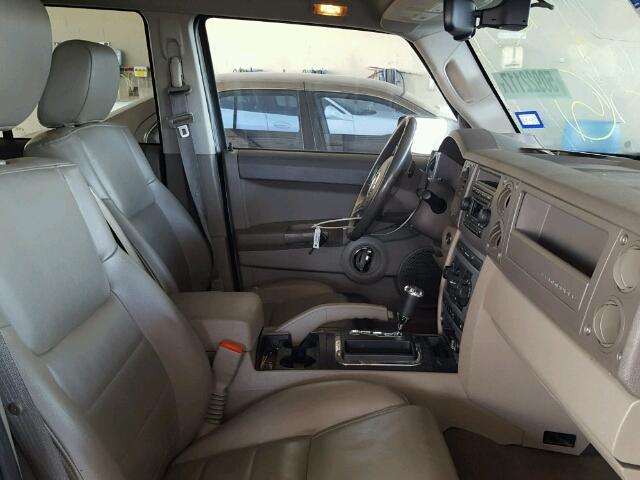 1J8HH48NX6C179604 - 2006 JEEP COMMANDER თაფლისფერი ფოტო 5
