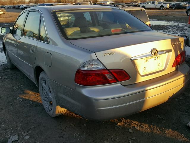 4T1BF28B63U296787 - 2003 TOYOTA AVALON XL TAN photo 3