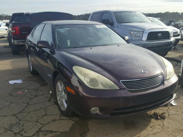 JTHBA30G655131396 - 2005 LEXUS ES 330 MAROON photo 1