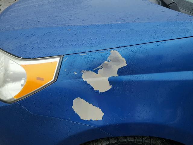 KL1TD66E89B311112 - 2009 CHEVROLET AVEO LS BLUE photo 9