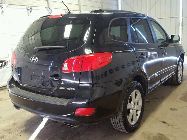 5NMSH13E78H156546 - 2008 HYUNDAI SANTA FE S 黑色 照片 4