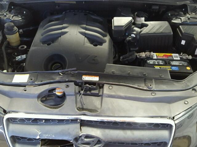5NMSH13E78H156546 - 2008 HYUNDAI SANTA FE S 黑色 照片 7