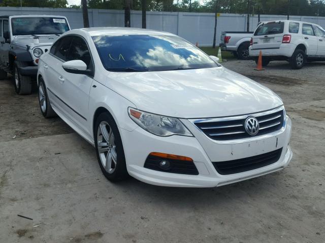 WVWMN7ANXAE566614 - 2010 VOLKSWAGEN CC SPORT WHITE photo 1