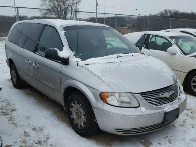 2C4GP44352R588119 - 2002 CHRYSLER TOWN & COU SILVER photo 1