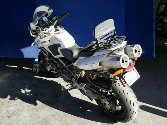 ZDM1VACP79B022300 - 2009 DUCATI MULTISTRAD WHITE photo 3