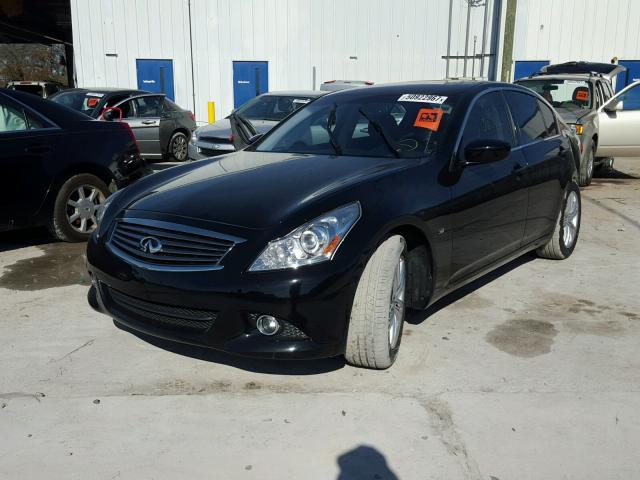 JN1CV6AP8FM501428 - 2015 INFINITI Q40 BLACK photo 2