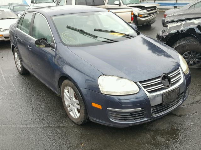 3VWDT71K06M015733 - 2006 VOLKSWAGEN JETTA TDI BLUE photo 1