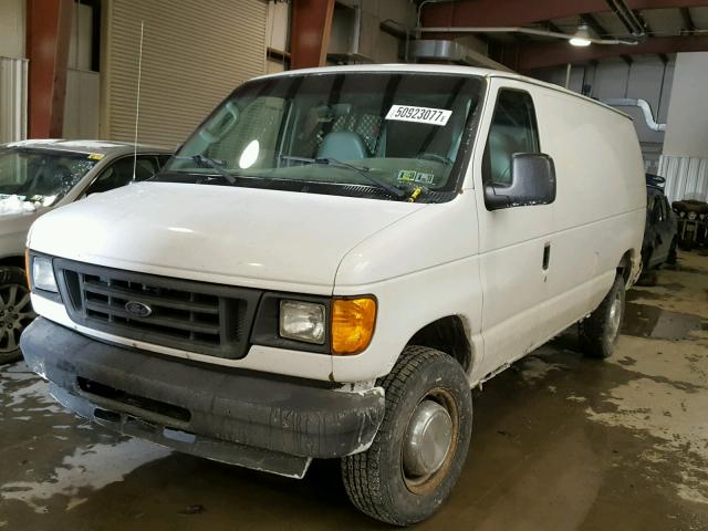 1FTNE24L74HB36222 - 2004 FORD ECONOLINE WHITE photo 2