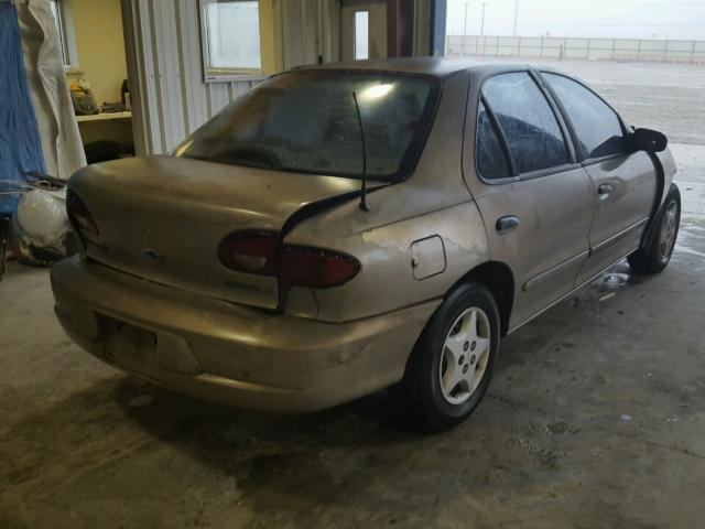 1G1JC524127108655 - 2002 CHEVROLET CAVALIER B GOLD photo 4