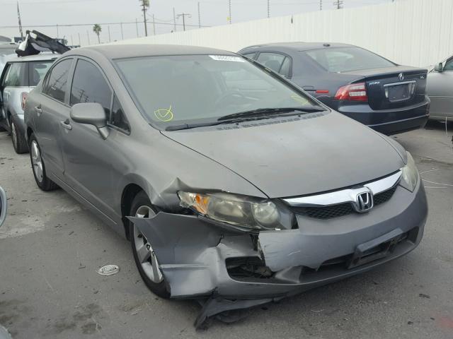 19XFA1F60AE008519 - 2010 HONDA CIVIC GRAY photo 1