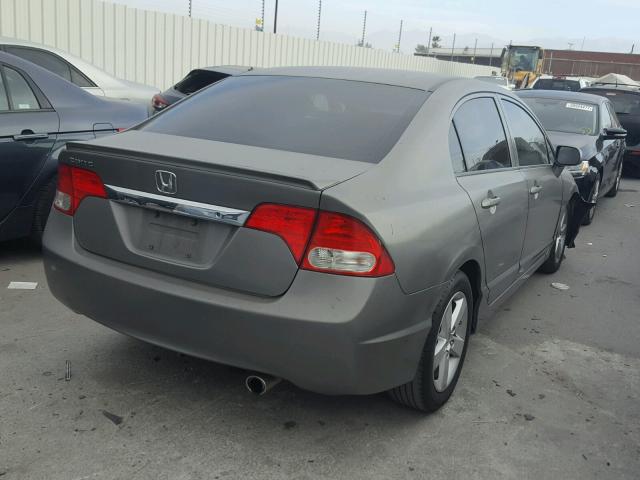 19XFA1F60AE008519 - 2010 HONDA CIVIC GRAY photo 4