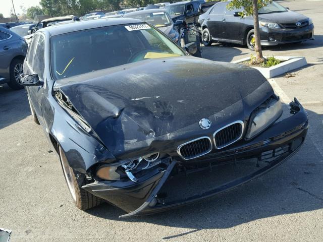 WBADT43471GX27835 - 2001 BMW 525 I AUTO BLACK photo 1