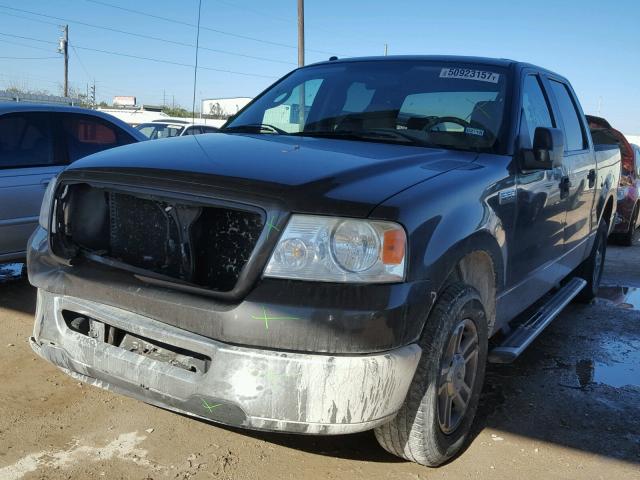 1FTRW12WX6FB79327 - 2006 FORD F150 SUPER GRAY photo 2