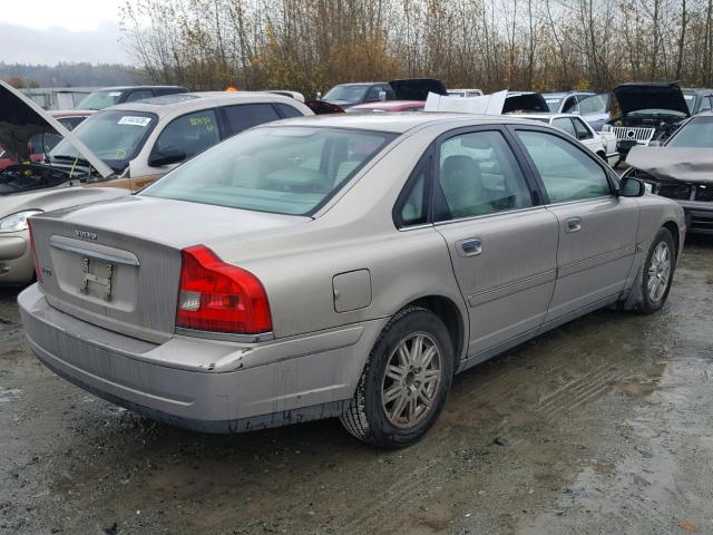 YV1TS592351404043 - 2005 VOLVO S80 2.5T SILVER photo 4